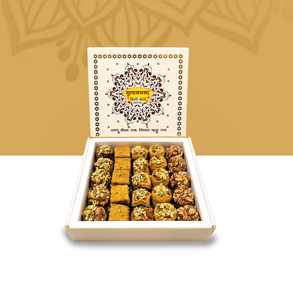 Mix baklava + kunafa (25 pcs)