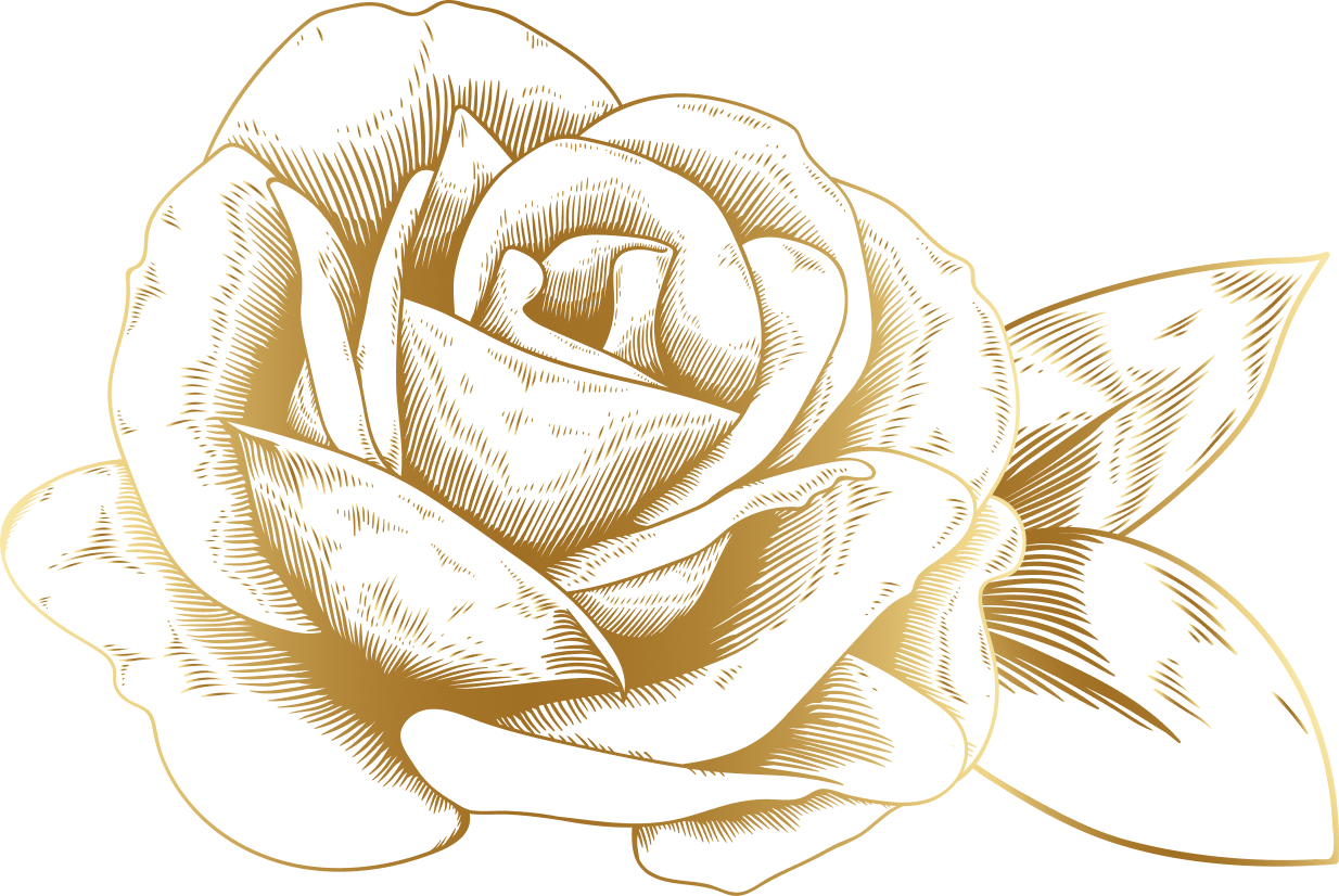 footer flower